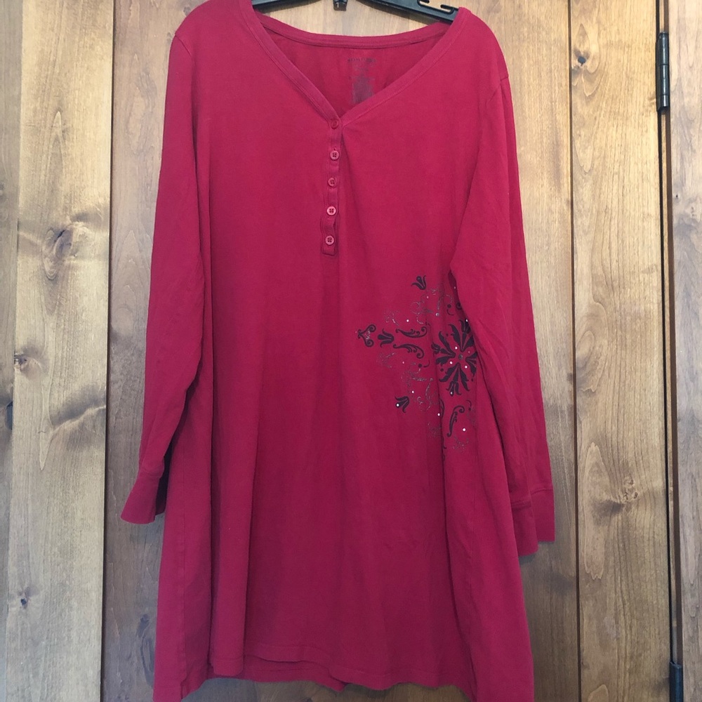 ✨3/$30✨Sonoma red dress/tunic